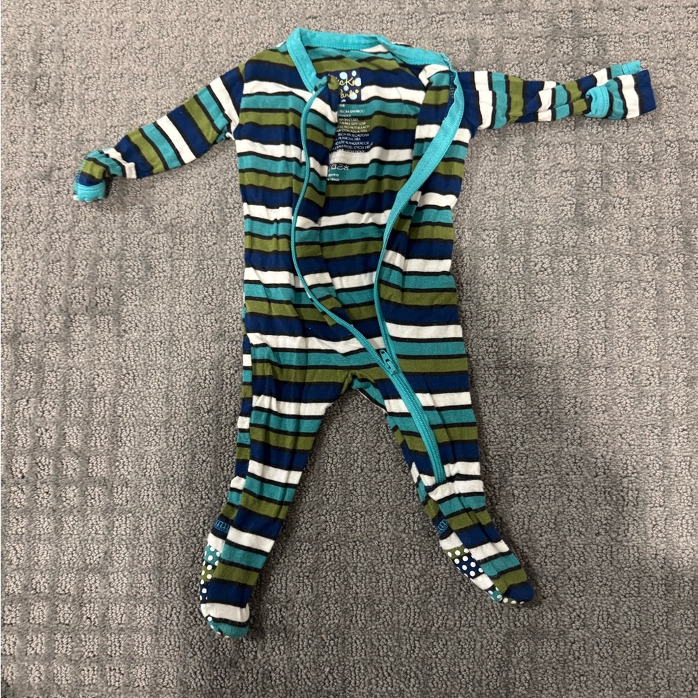 Kickeepants footie pajamas!
